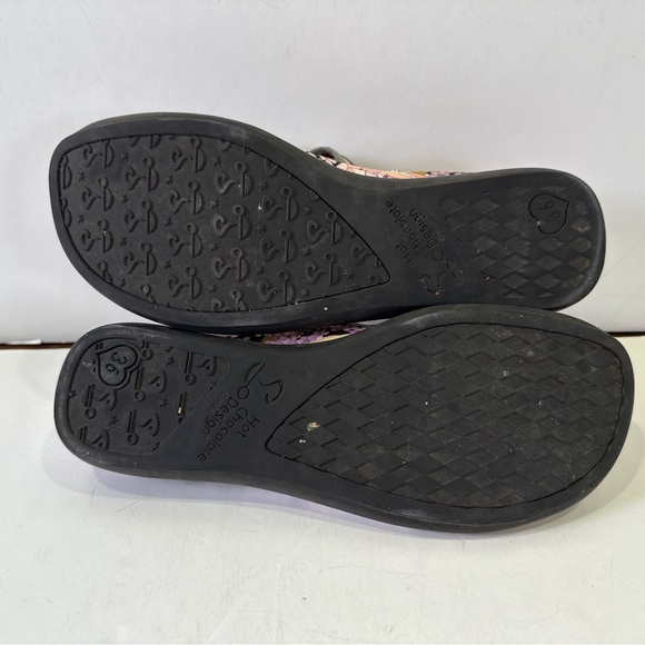 Hot Chocolate Chocolaticas Mary Jane Flor La Muerte Day of Dead Flats US Size 6 - Picture 6 of 13